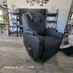 ***Power lift recliner with heat and vibration***