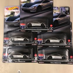 Hot Wheels Car Culture Tesla Roadster Premium