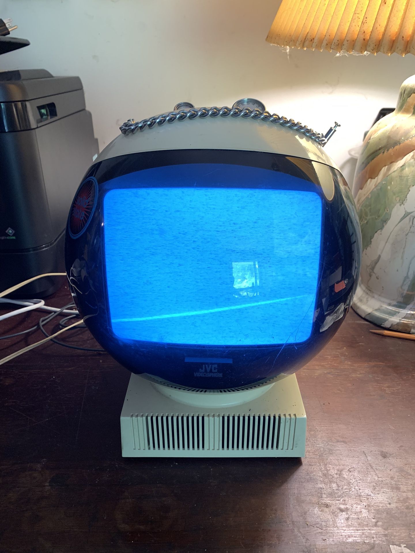 JVC VIDEOSPHERE ROUND TELEVISION