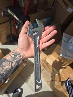 Husky 12'' Double Speed Adjustable Wrench 300mm Hand tool 