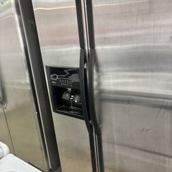 Nice Double Door Stainless Refrigerator 
