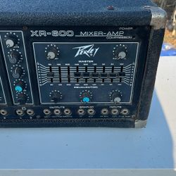 Mixer XR-600 MIXER -AMP Compression 
