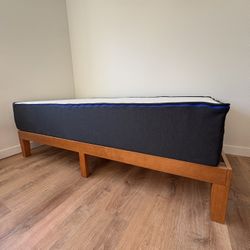 NECTAR MATTRESS AND SOLID WOOD BEDFRAME