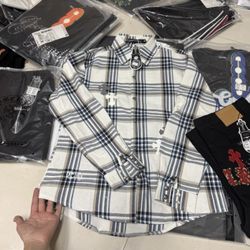  Chrome Hearts Plaid Shirt