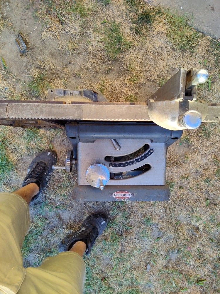 Vintage Craftsman Table saw