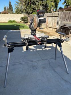 10 in. Miter saw + Stand