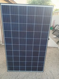 Solar Panel with Aluminum Frame