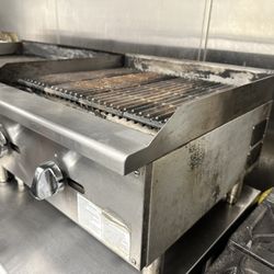 Table top gas grill 