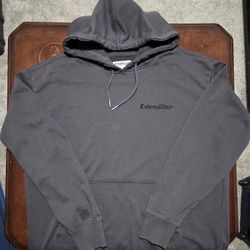 Caterpillar Workwear Embroidered Hoodie Dark Gray XL