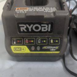 RYOBI P118B LITHIUM 18V BATTERY CHARGER ONE+. US - CA CERTIFIED. $5 FIRM