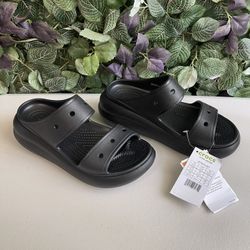 Crocs Crush Sandals Black size M5/W7
