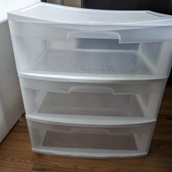 3 And 4 Plastic Drawers Storage 