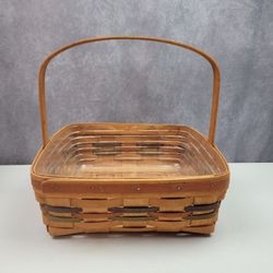 Longaberger bread picnic Basket