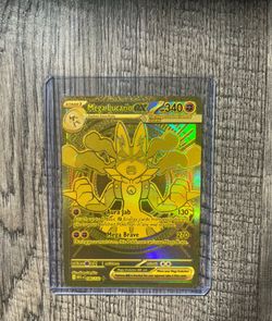 Gold Mega Lucario ex Mega Evolutions