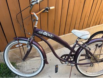 Beach bike cruiser with 5 gears