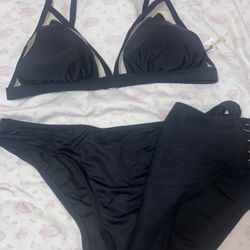 two piece with extra bottoms