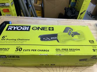 RYOBI ONE+ 18V 6in Tree Pruner PCLCW01B - Open Box - Tool Only