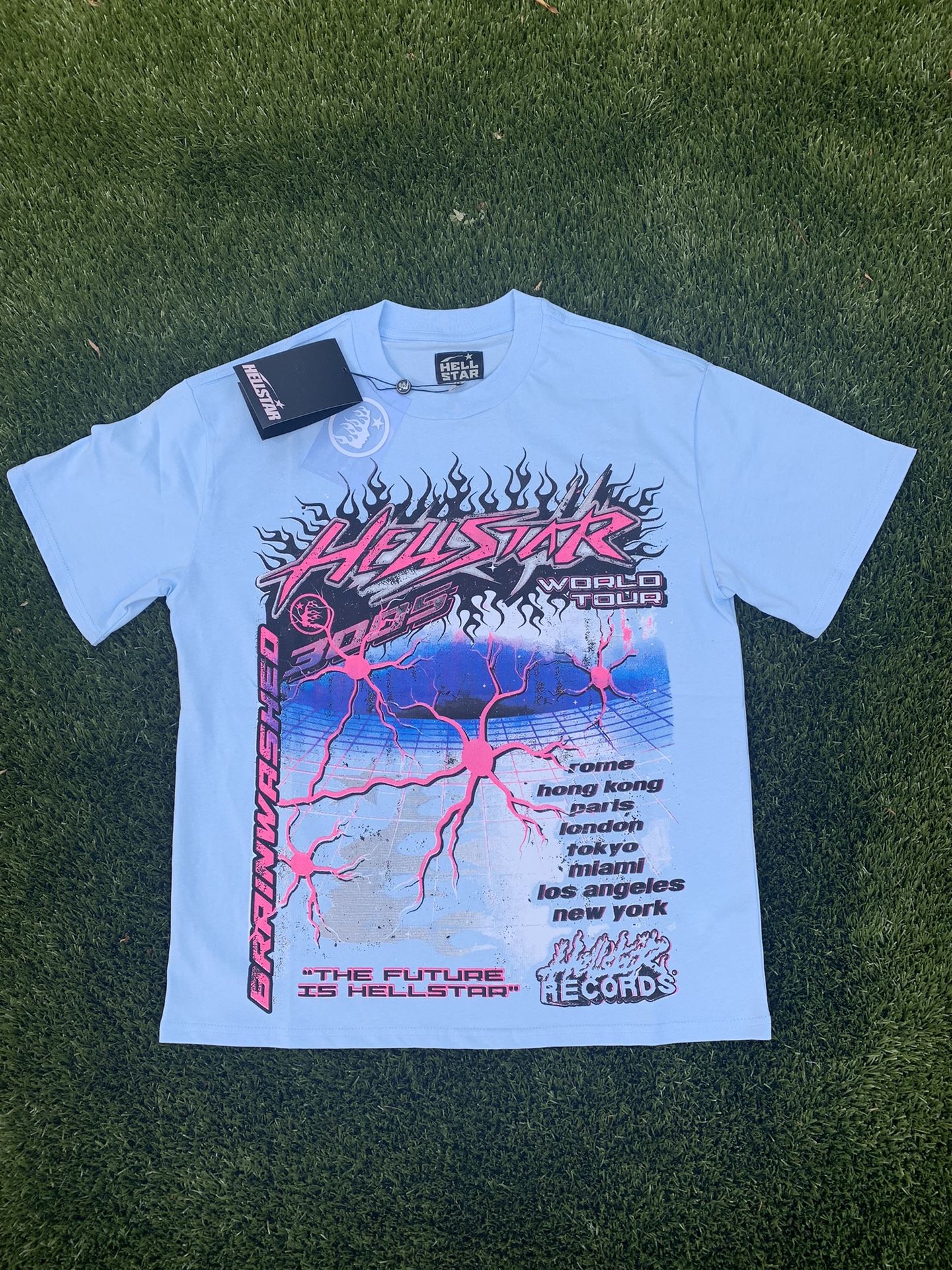 Blue & Pink Hellstar T-shirt