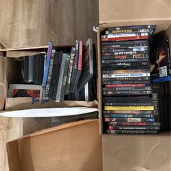 Random DVDs And blue Rays 