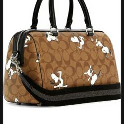 Snoopy Coach CROSS Body Bag