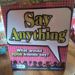 Say Anything Board Game