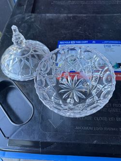 Candy dish glass