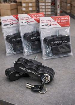 New Rotopax Lock Mount With Keys