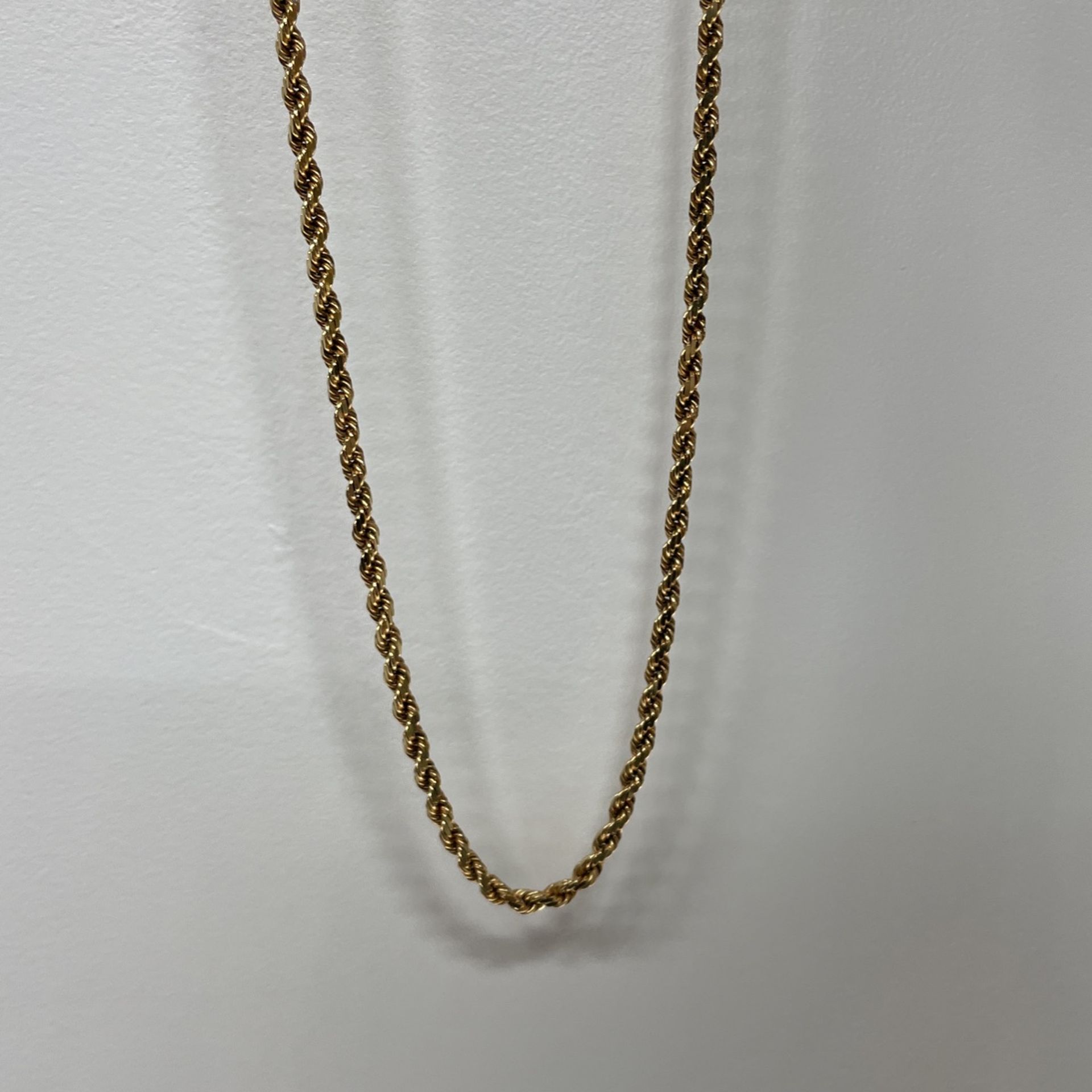 14k Gold Rope Chain