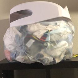 Baby Clothes And Tub