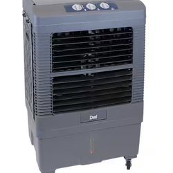 Has Side Crack. 3300CFM 3-Speed Portable Evaporative Cooler for 1300 sq.ft.