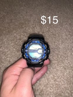 Armitron watch blue