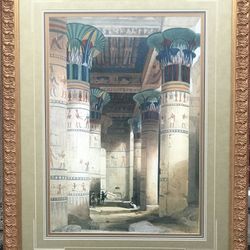 Folded Gold Wood Frame Egyptian Art