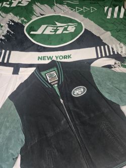 Vintage 1990s New York Jets Bomber Jacket