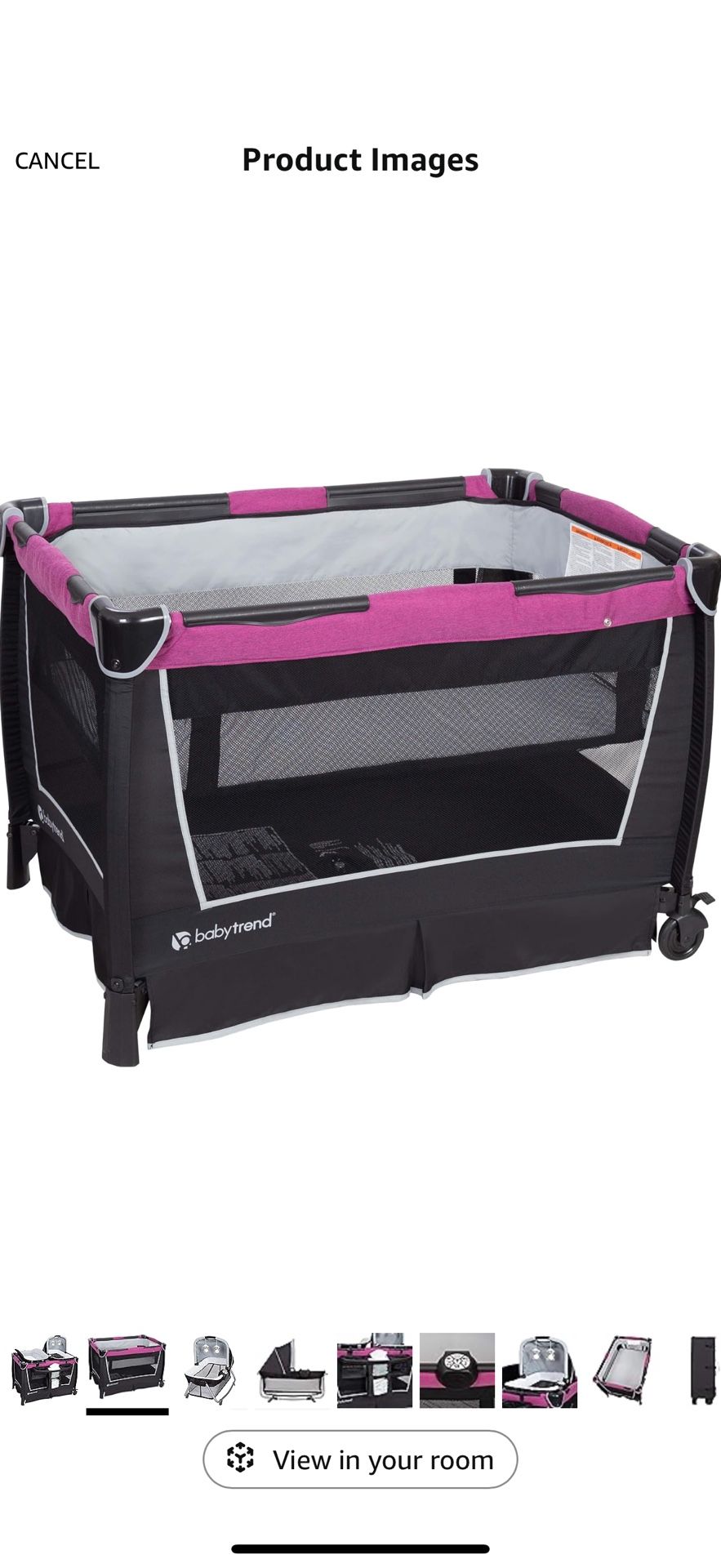 Baby Trend Playard with Changing Table