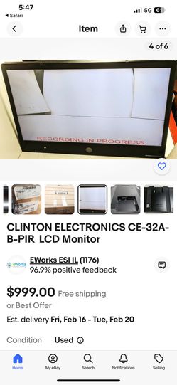Monitor Recorded 32”