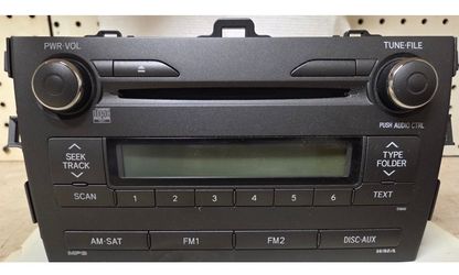 Panasonic car radio/CD player