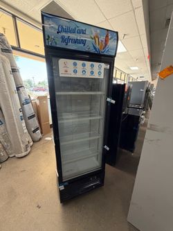 27" Commercial Refrigerators with Glass Door, 18.68 Cu.ft. Reach-in Commercial Fridge