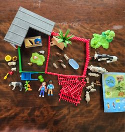 Playmobile animal pet farm