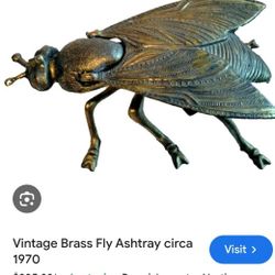 Vintage Fly Ashtray