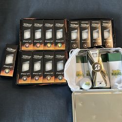 Premium Golf Ball-Titleist Prov1 and Bridgestone Tour B x -new in box