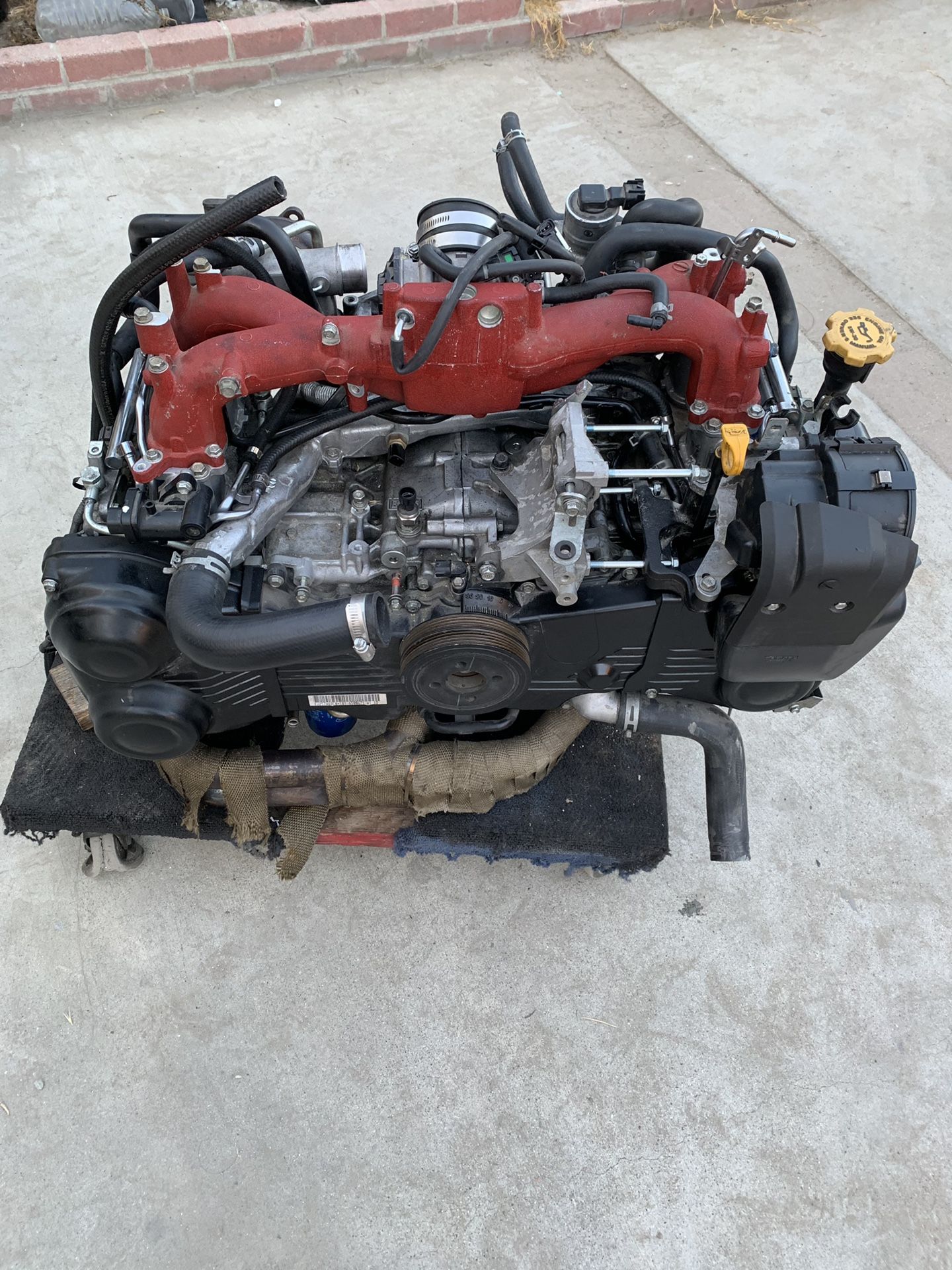 2015 SUBARU WRX STI ENGINE MOTOR LONG BLOCK ASSEMBLY EJ257 for Sale in