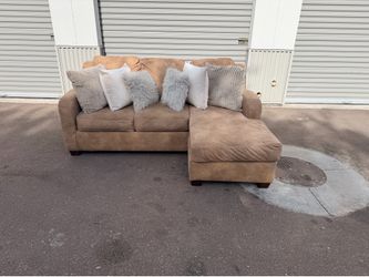 Sectional Couch with Bed