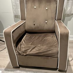 Rocking Chair, Crib, And Mattress, Sheets