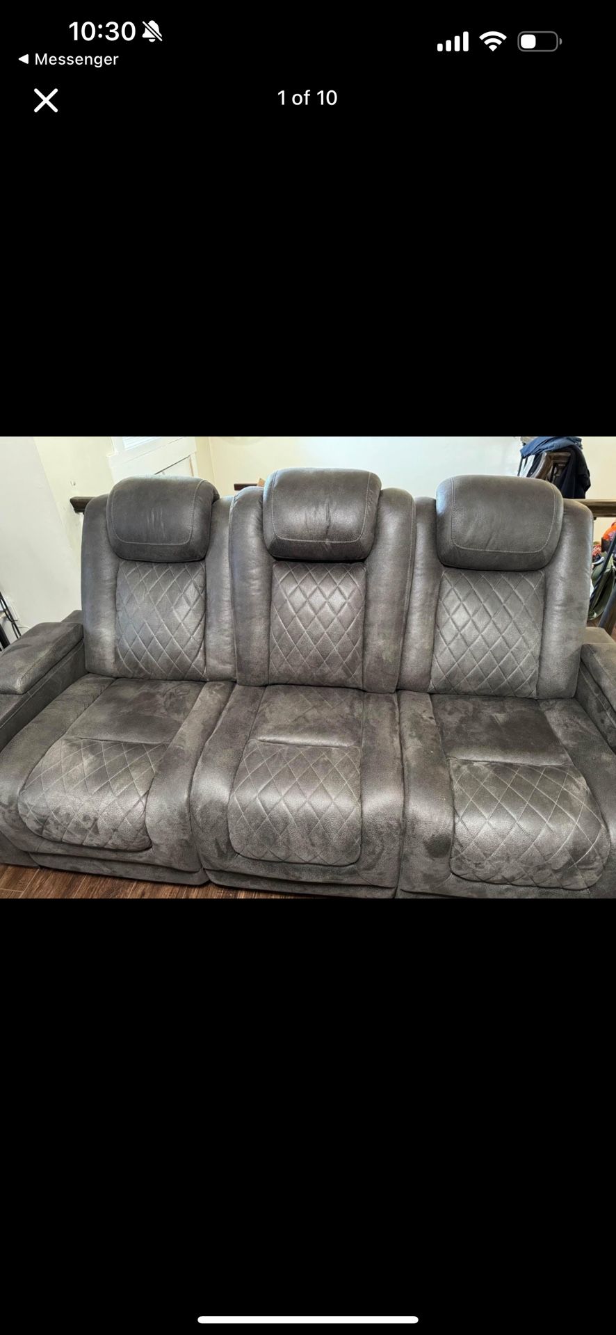 Dual Reclining Sofa & Loveseat