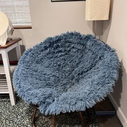 Indoor Papasan Swivel Chair with Cushion