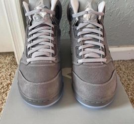Jordan 5s grey wolf 8.5