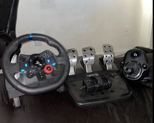Logitech G29 Steering Wheel + Pedals + Shifter