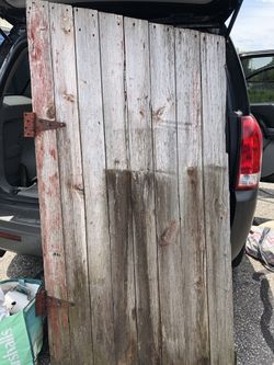 Farmhouse barn door