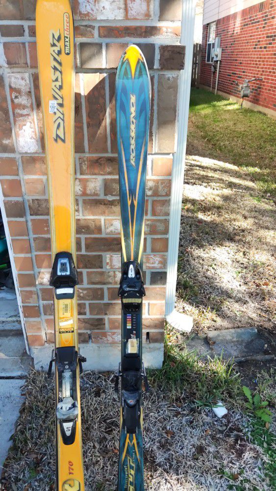 Two Sets Of head Ski Board With Cane And Bag