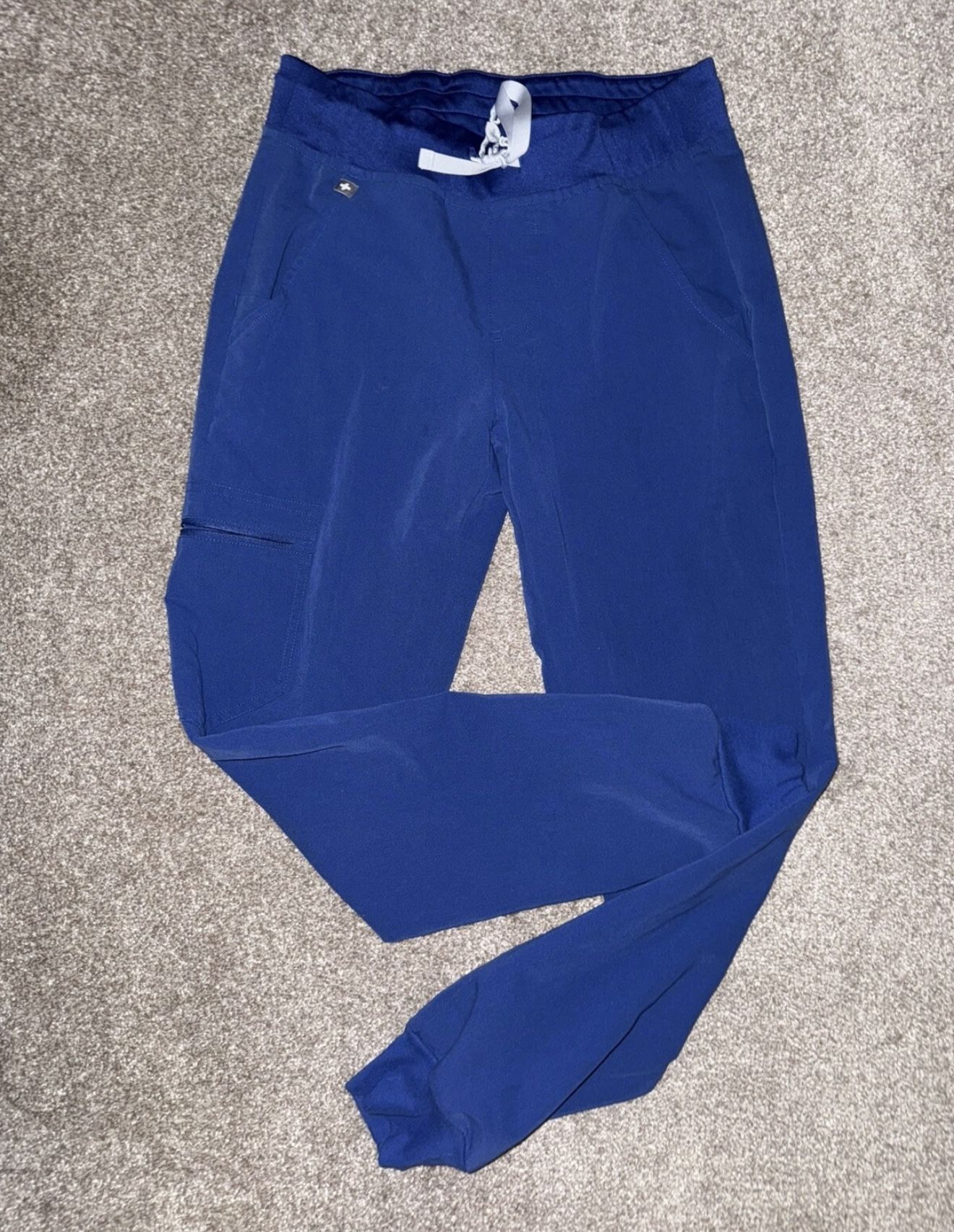 Figs Original Winning Blue Zamora Joggers Scrub Pants XS